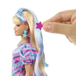 Barbie Upuzun Muhteşem Saçlı Bebekler Hcm87