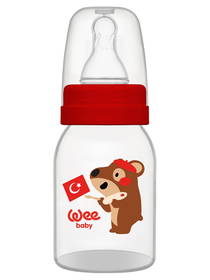 Wee Baby Klasik Pp Biberon 125 Ml Kırmızı