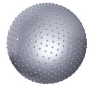 Dikenli Pilates Topu 85 Cm Gümüş