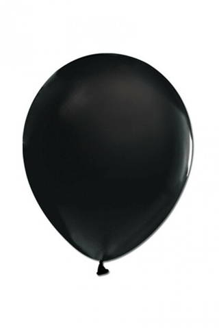 10'lu Parti Balon-siyah