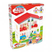 Dede İki Katlı Ev Bloklar 42 Parça