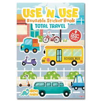 Use 'n Use Reusable Sticker Kitabı - Total Travel