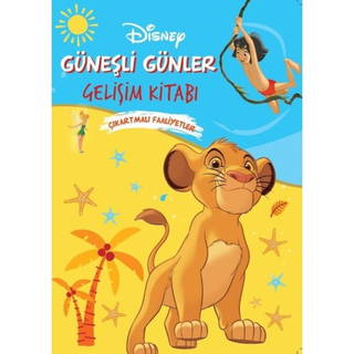 Disney Güneşli Günler Çıkartmalı Gelişim Kitabı