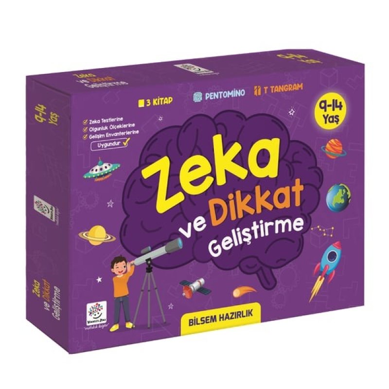 Yükselen Zeka 9-14 Yaş Zeka Ve Dikkat Geliştirme Seti Fiyatı