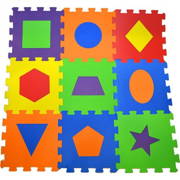 Geometrik Şekiller Oyun Matı Bebek Oyun Halıları
