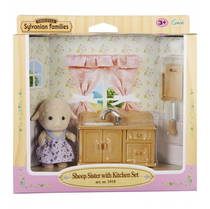 Sylvanian Families Koyun Kız Kardeş Ve Mutfak Seti (5141)