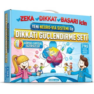 Adeda Dikkati Güçlendirme Seti 2 Yaş