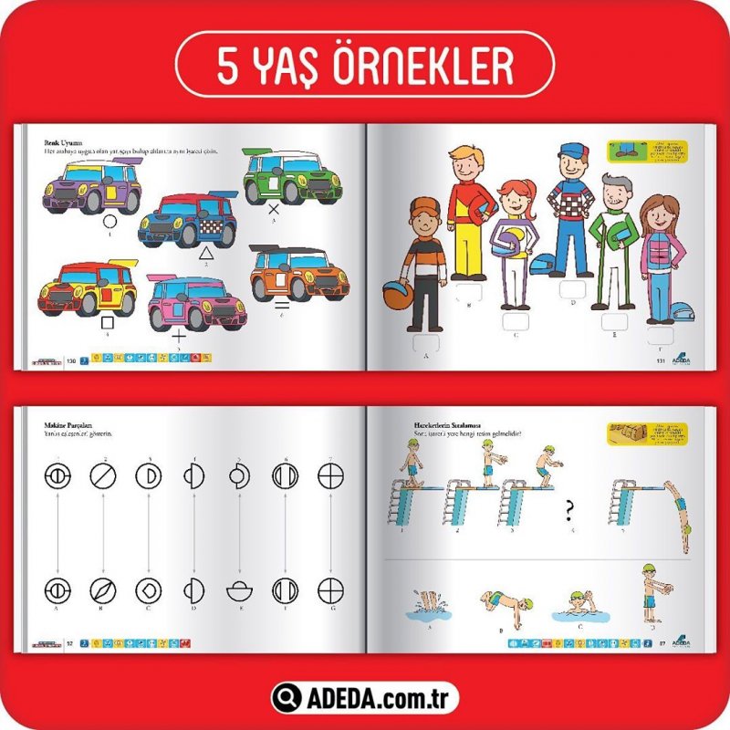 Adeda Dikkati Güçlendirme Seti 5 Yaş Fiyatı, Yorumları - duyumarket