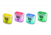 Adel Çift Bıçaklı Auto Lock Kalemtraş Kutulu 685