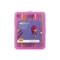 Adel Çevir Aç Mum Boya 12 Renk