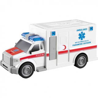 Adeland Nitro Speed 1:20 Sesli Işıklı Ambulans - Beyaz (202093)