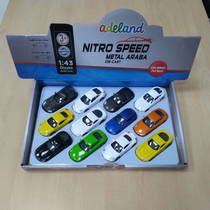 Adeland 1:43 Nitro Speed Metal Araba (1 Adet)