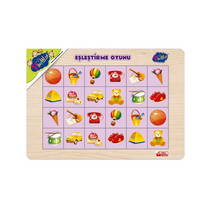 Ahşap Eşleştirme Oyunu - Memory (274)