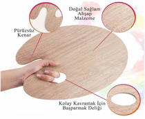 Ahşap Resim Paleti