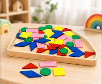Geometrik Ahşap Şekilleri - Em5075