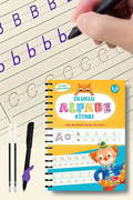 Dikkat Atölyesi Oluklu Alfabe Kitabı – 3-6 Yaş
