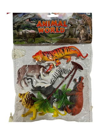 Vahşi Hayvanlar Animal World - 7 Parça