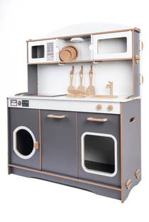 Led Ocaklı Mutfak Seti- Antrasit