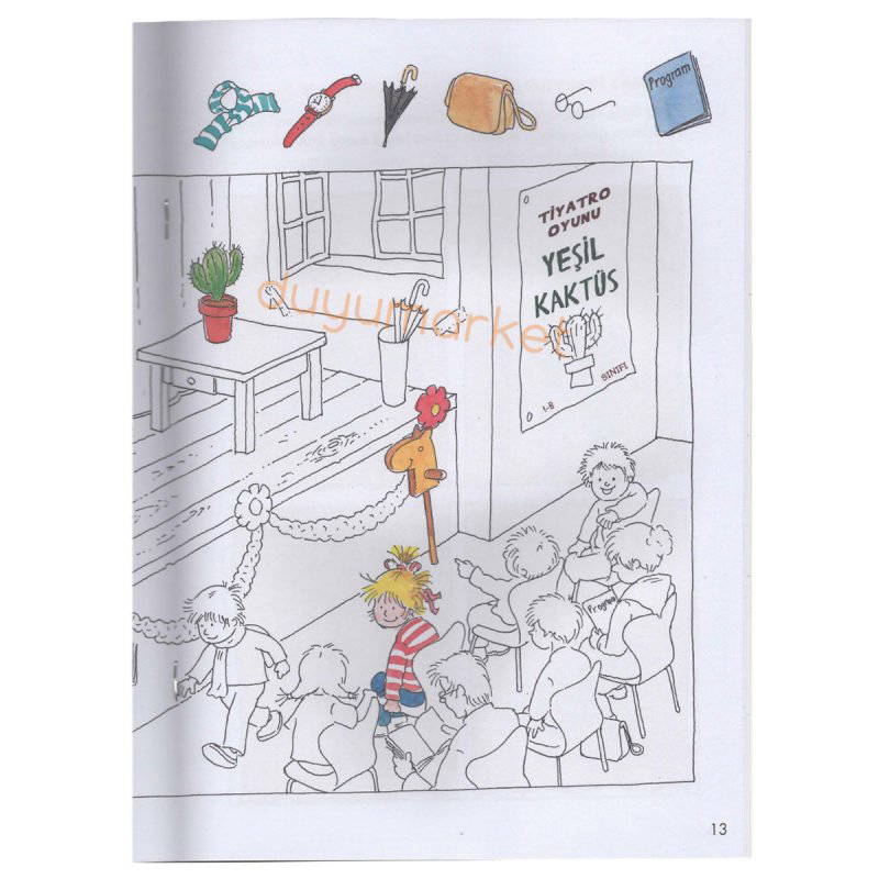 Arkadaşım Elif - Dikkat Alıştırmaları