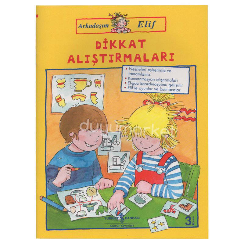Arkadaşım Elif - Dikkat Alıştırmaları