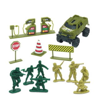 Arabalı Asker Seti- Poşetli