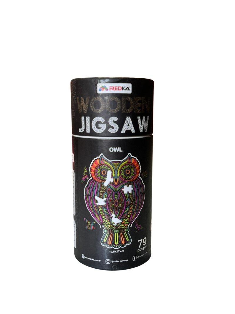 Redka Ahşap Puzzle ( Wooden Jigsaw ) - Baykuş Fiyatı, Yorumları