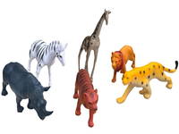 Poşetli Hayvan Oyun Seti - Vahşi Hayvanlar