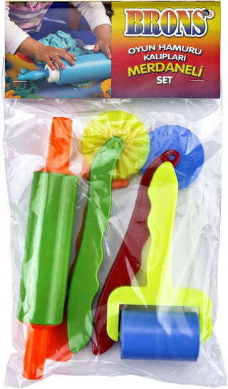 Oyun Hamuru Merdane Ve Kesim Seti
