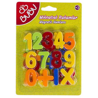 Mıknatıslı 26 Adet Rakam Seti