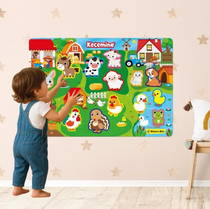 Yükselen Zeka Keçemino Etkinlik Halısı - Çiftlik