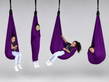Duyumarket Cuddle Swing (Sarılan Duyu Terapi Salıncağı) Mor- Orijinal Sandy Kumaş