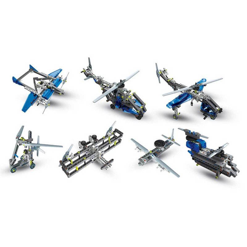 Clementoni Bilim Seti - Mekanik Laboratuvarı Uçaklar Ve Helikopterler 64996