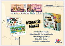 Dedektif Dikkat Ve Görsel Algı Oyunu