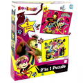 Maşa İle Koca Ayı 2 İn 1 Puzzle Ms7579