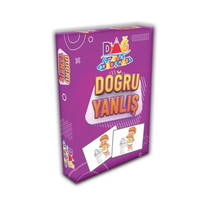 Doğru Yanlış Kartları Eğitici Zeka Oyunu
