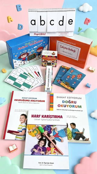 Des Disleksi Eğitim Seti – Doğru Okuma, Harf Ve Hece Çalışmaları İçin Tüm Set