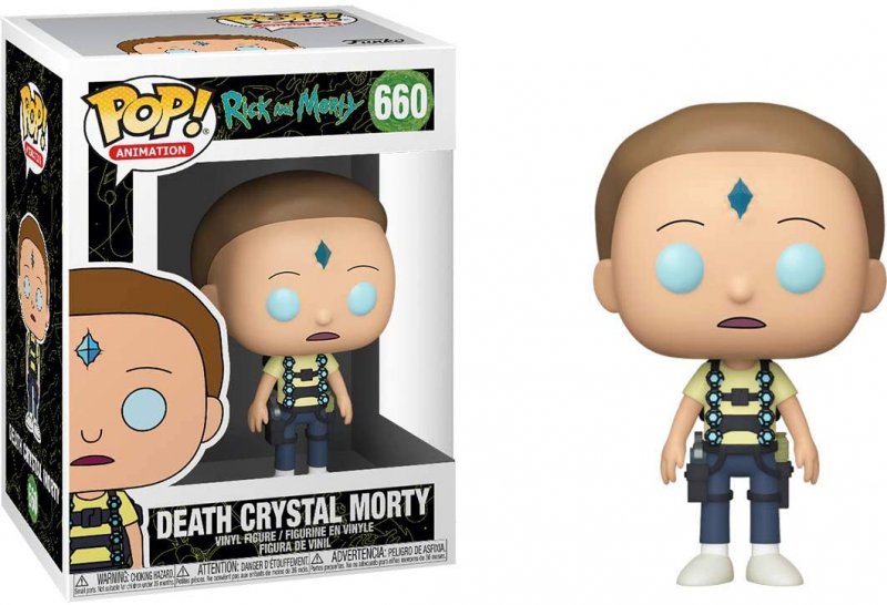 【アメリカ輸入未使用】 Funko pop Rick and Morty 4個 Funko Pop Figür - Rick And Morty, Death Crystal Morty Fiyatı
