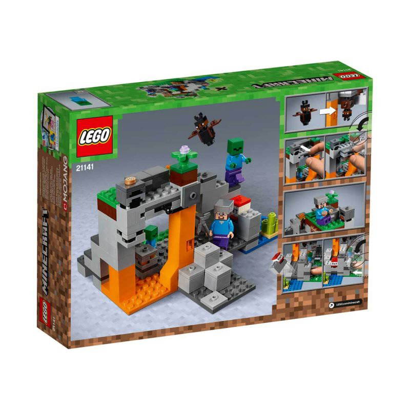Lego Minecraft Zombi Mağarası 21141