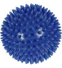 9 Cm Dikenli Duyu Topu Sensyball - Mavi