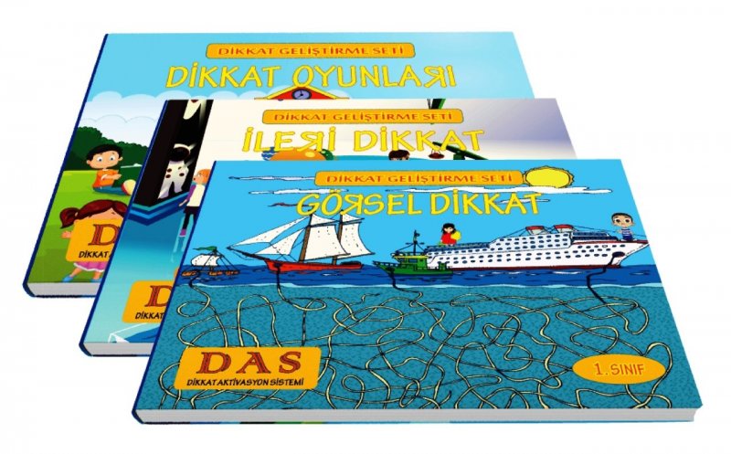 Yuka Kids Dikkat Geliştirme Seti 1. Sınıf (3 Kitap) Fiyatı