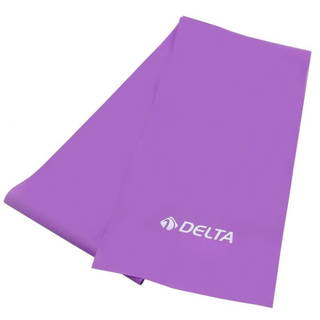 Delta Pilates Bandı Orta Sert 120x15 Cm Direnç Lastiği Emo 916 - Mor