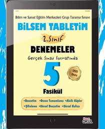 Bilsem Tabletim 2. Sınıf Denemeler - 5 Fasikül