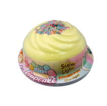 Puffy Coton Cupcake Slime - Sarı