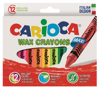 Carioca Yıkanabilir Jumbo Pastel Boya 12'li