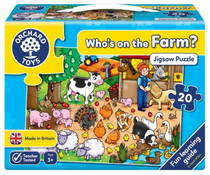 Orchard Who's On The Farm? Puzzle (Çiftlikte Kimler Var?)