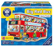 Orchard Big Red Bus (Büyük Otobüs Puzzle)