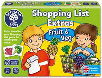 Orchard Shopping List Extras Fruit & Veg (Alışveriş Listesi Meyveler - Sebzeler)