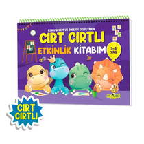 Konuşma Ve Dikkati Geliştiren Cırt Cırtlı Etkinlik Kitabım 3-5 Yaş