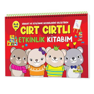 Yükselen Zeka Cırt Cırtlı Etkinlik Kitabım 4-6 Yaş