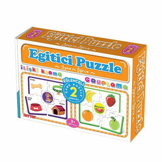 Eğitici Çark Puzzle İlişki Kurma Ve Gruplama